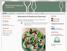 Tablet Screenshot of glashuset-ikast.dk